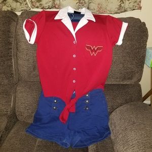 Official DC Wonder Woman Bombshell blouse